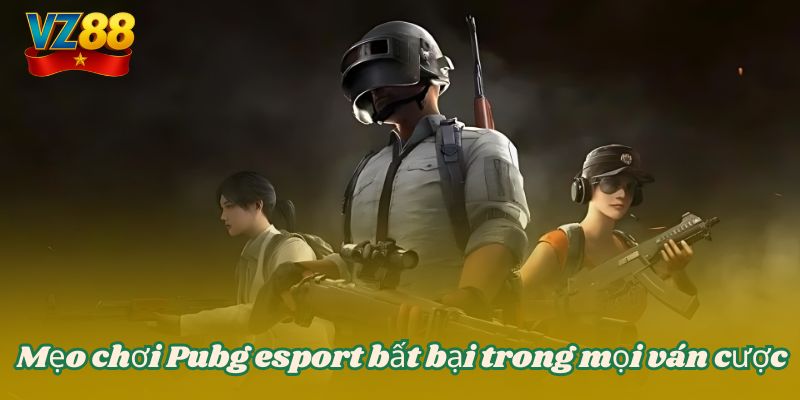 Pubg Esport VZ88 – Game huyền thoại với sức hút mãnh liệt 5 Mẹo chơi Pubg esport bất bại trong mọi ván cược